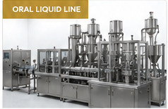 Oral liquid syrup manufacturing and filling line